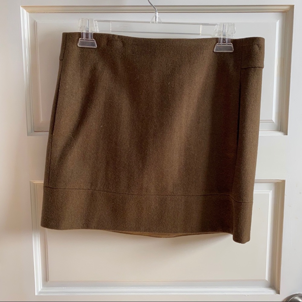 J. Crew Wool Skirt